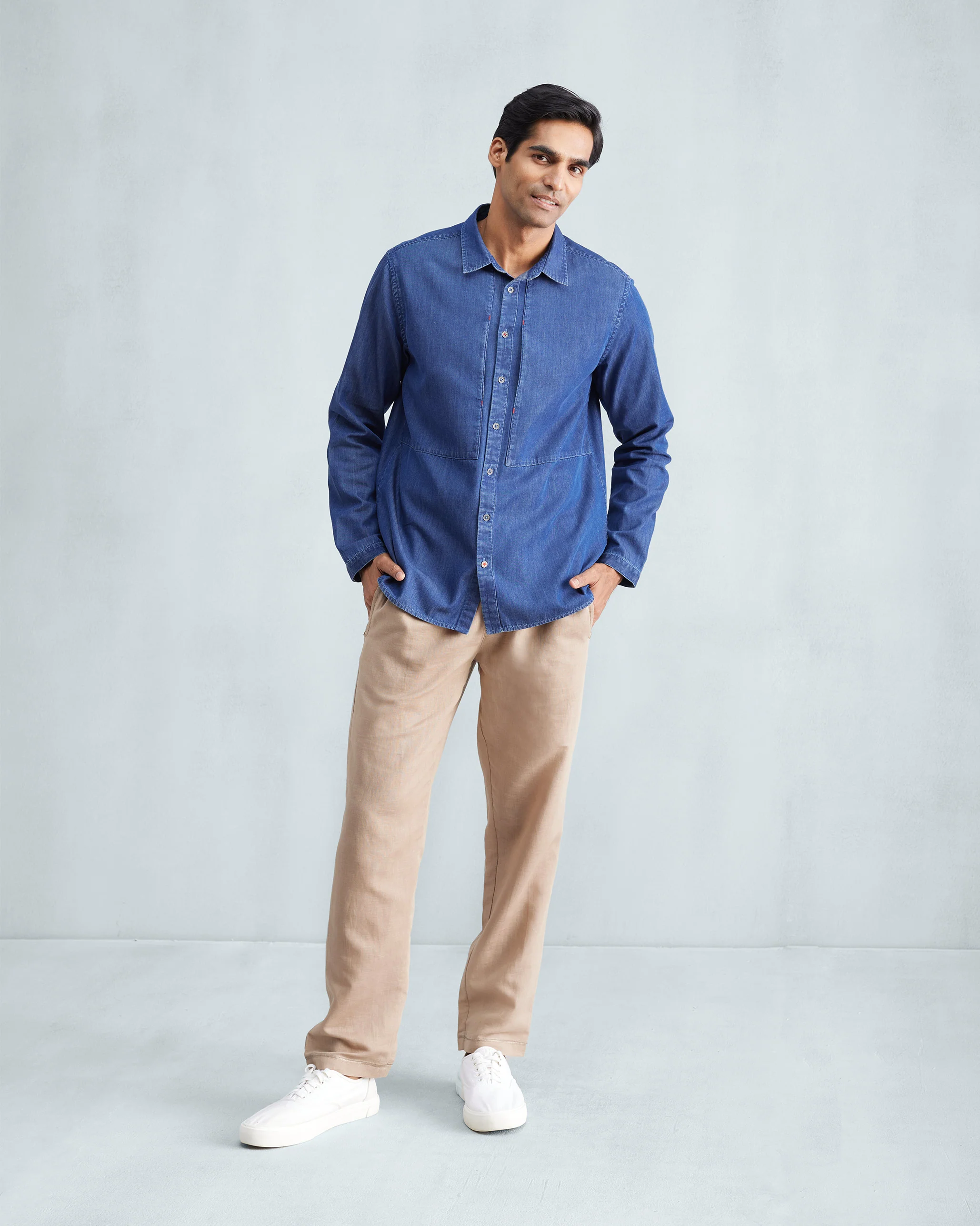 August Shirt - Denim - Image 8