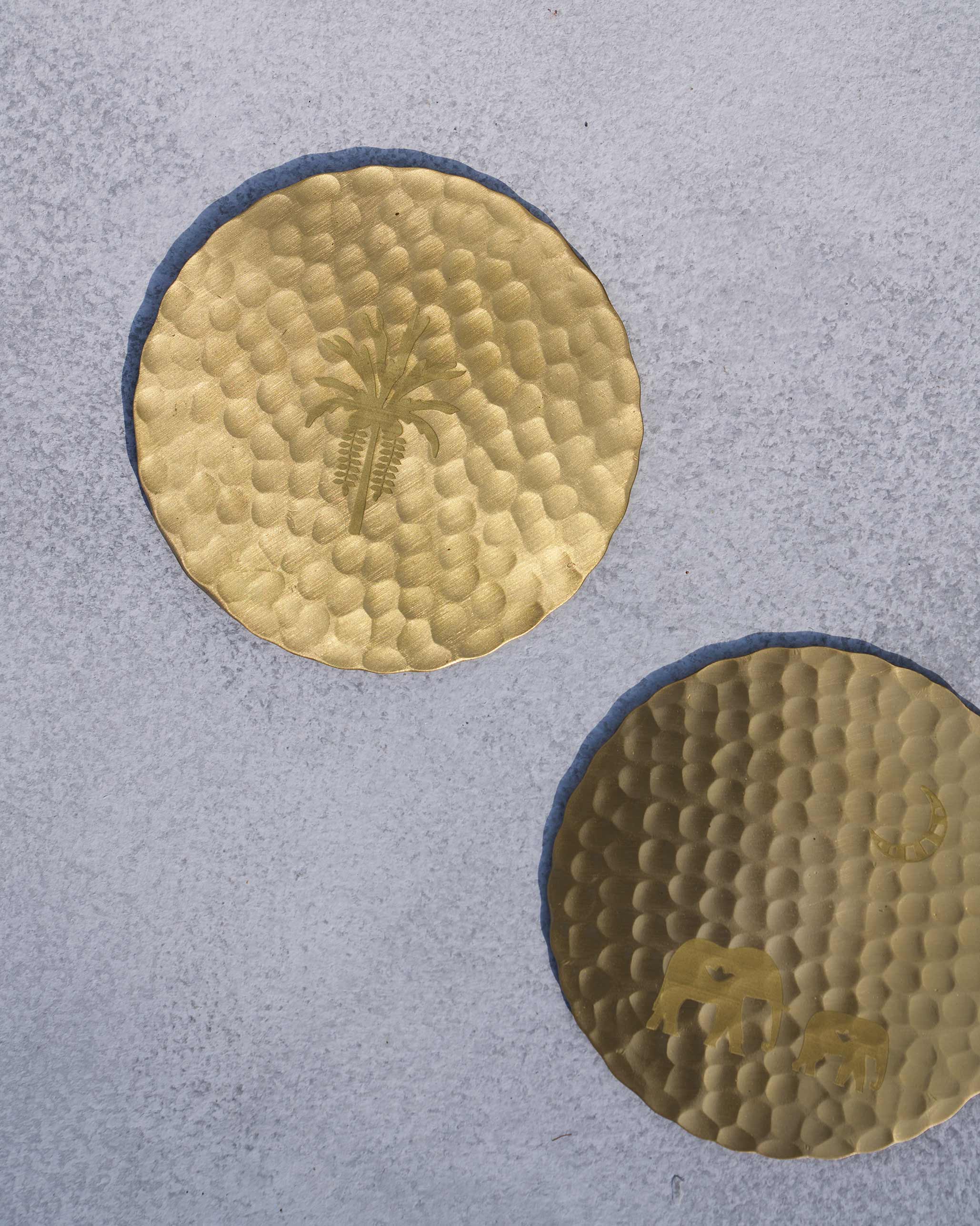 Ele Palm Coasters (Set of 2) - Image 2