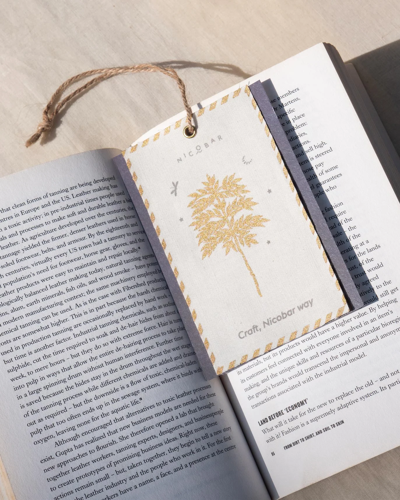 Golden Palm Cushion Cover - Image 4