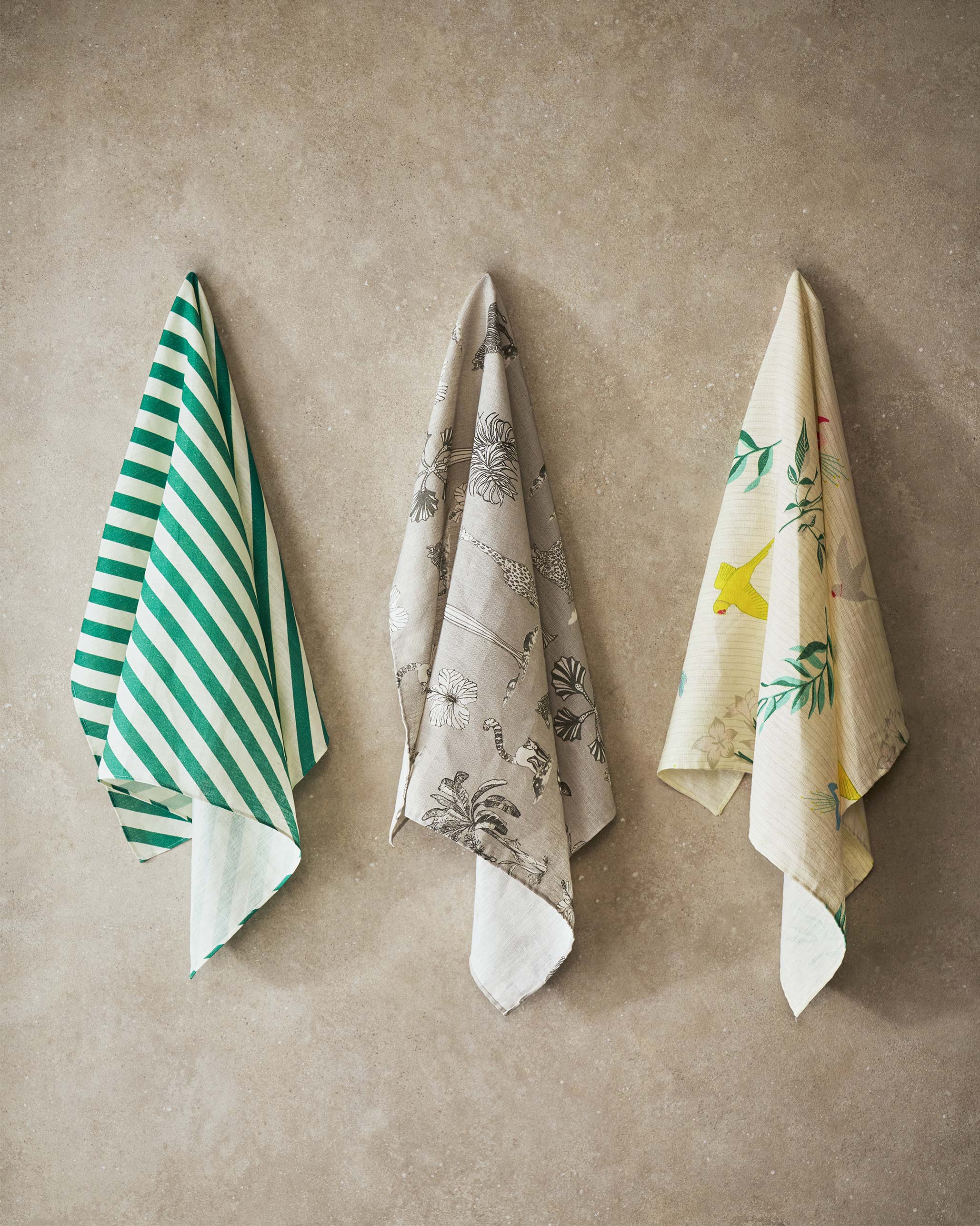 Green Stripe Fabric - Image 2