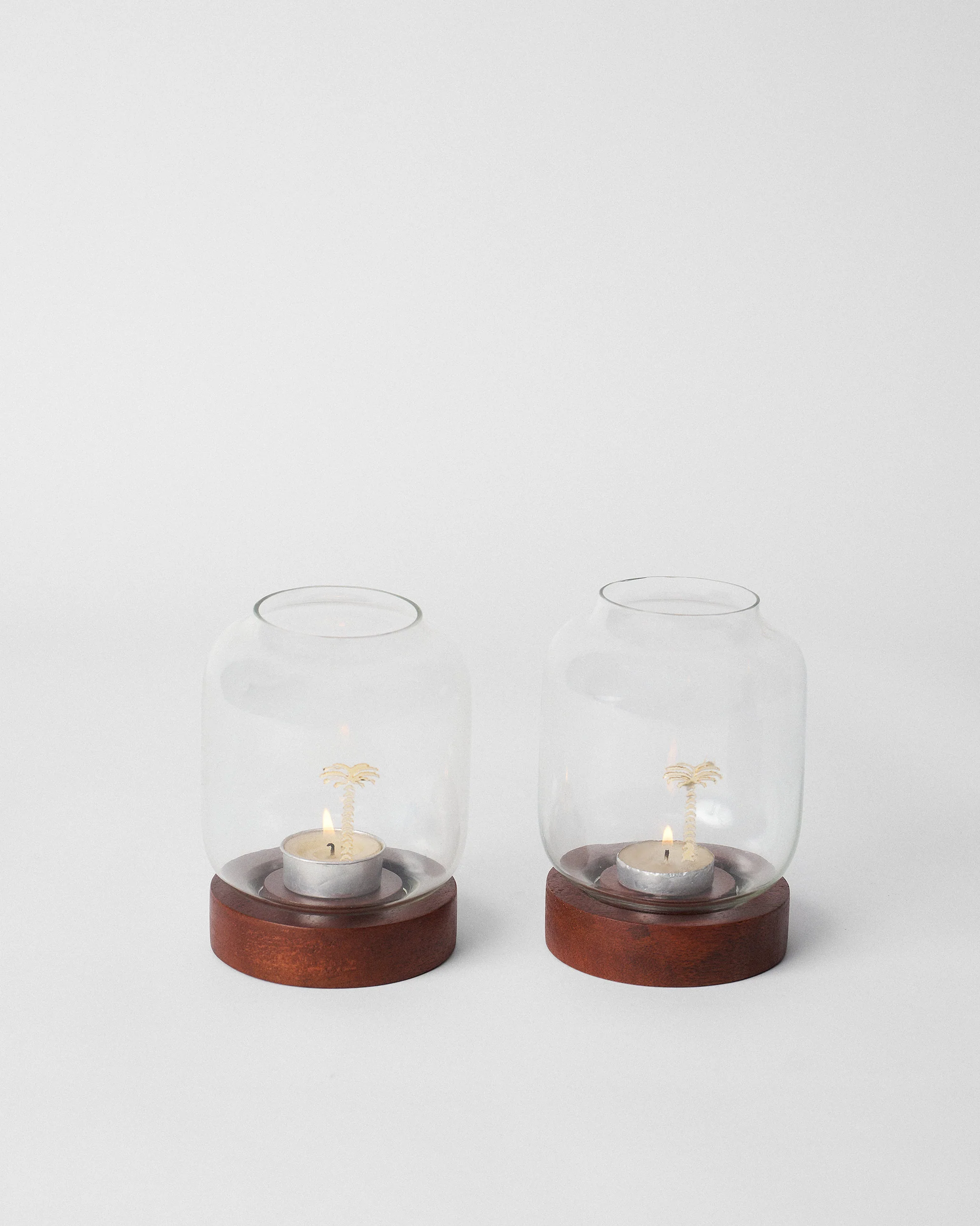 Indus Palm Votive - Set of 2