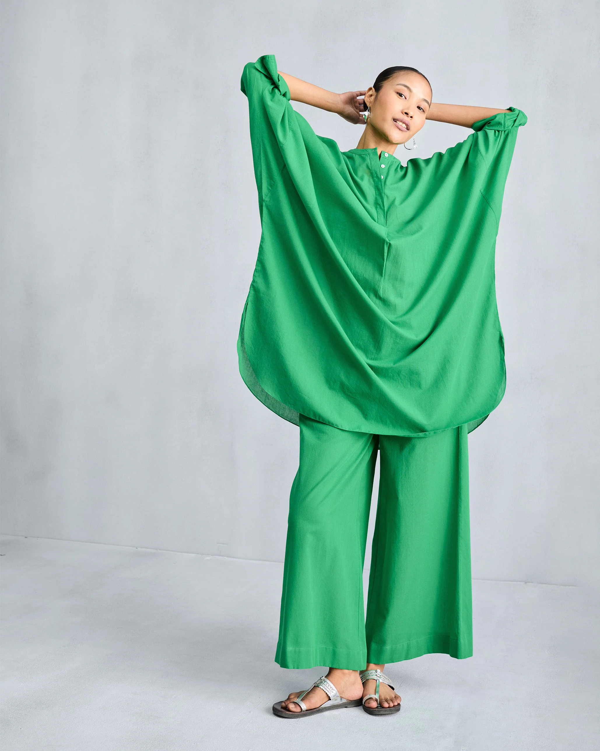Basic Pyjama - Green - Image 6