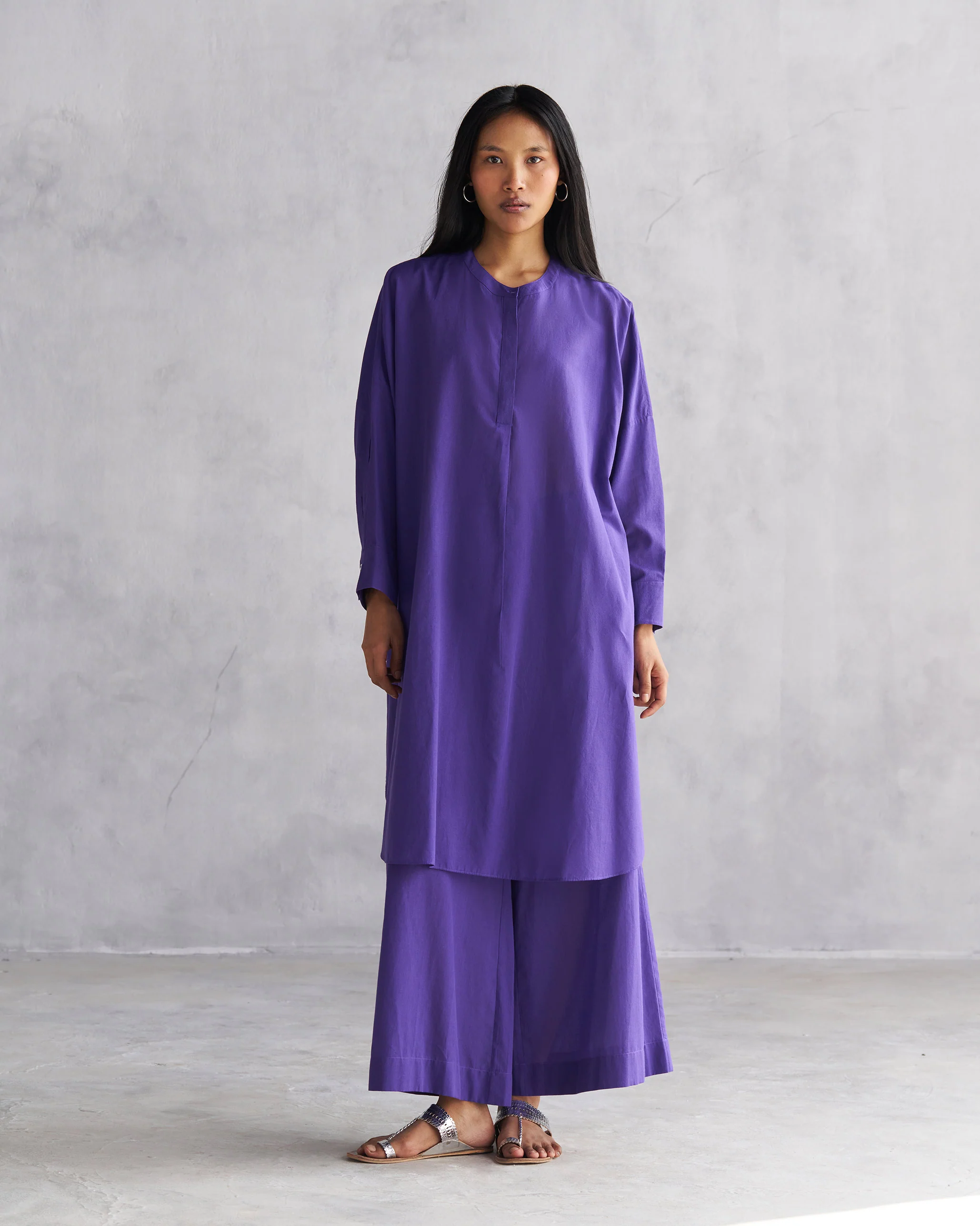Lazy Sunday Tunic - Purple - Image 6