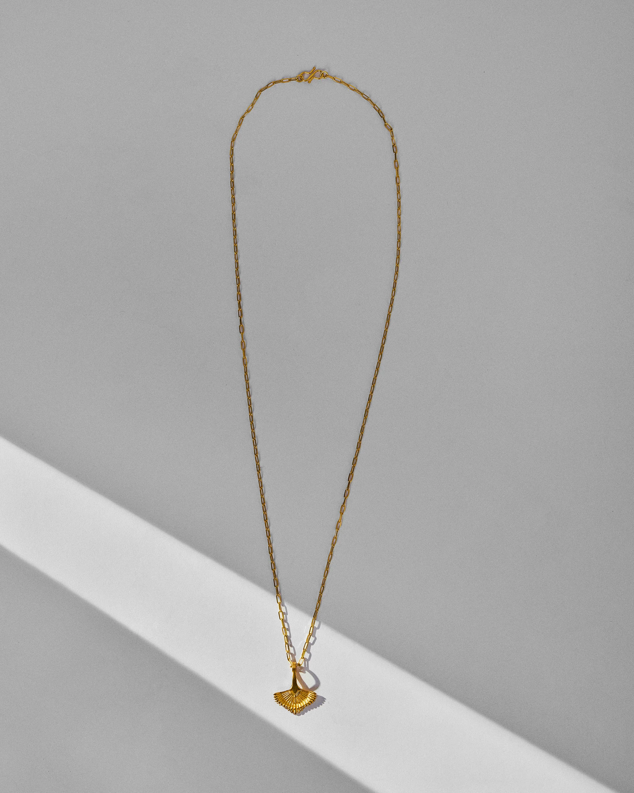 Palm Necklace - Gold - Image 3