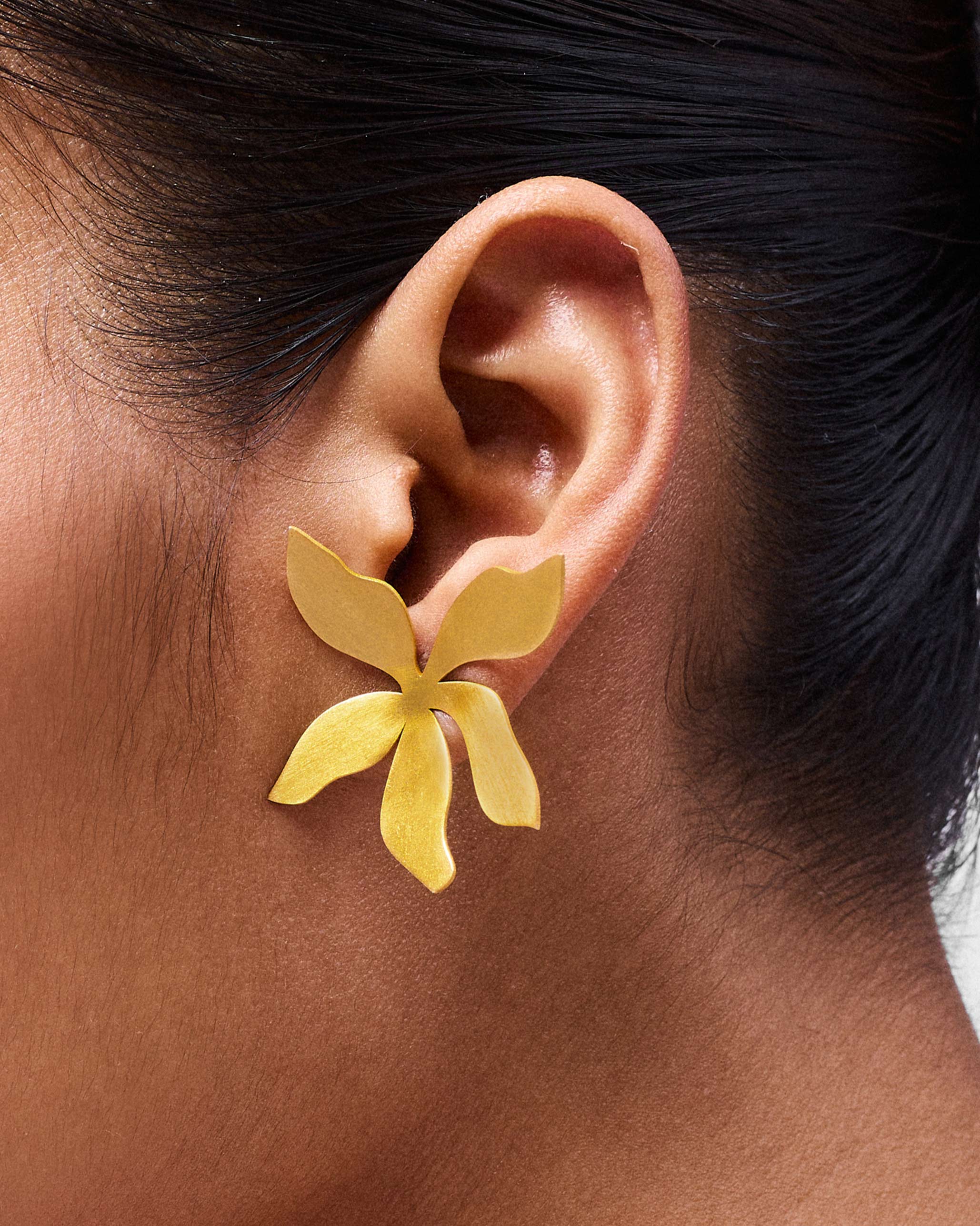 Periwinkle Studs - Gold
