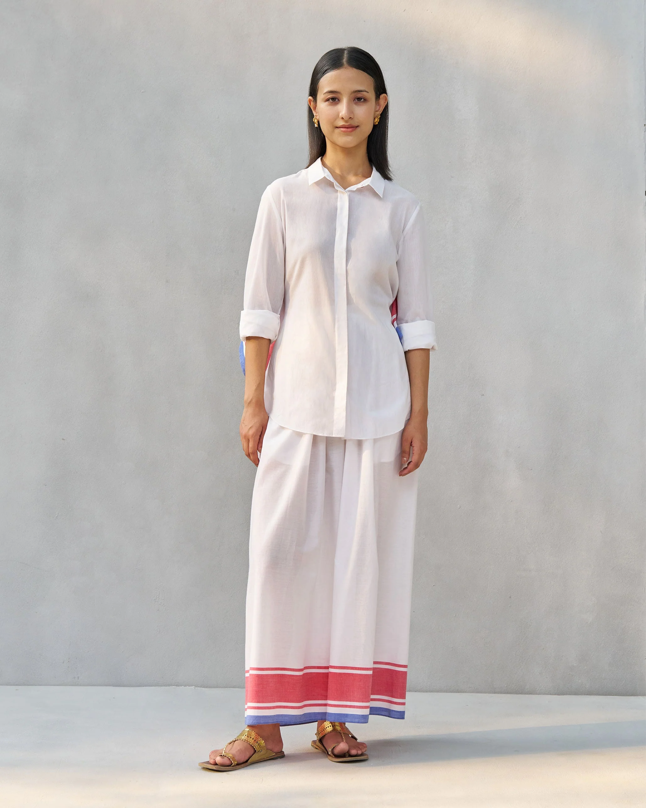 Waterfall Shirt - White - Image 6