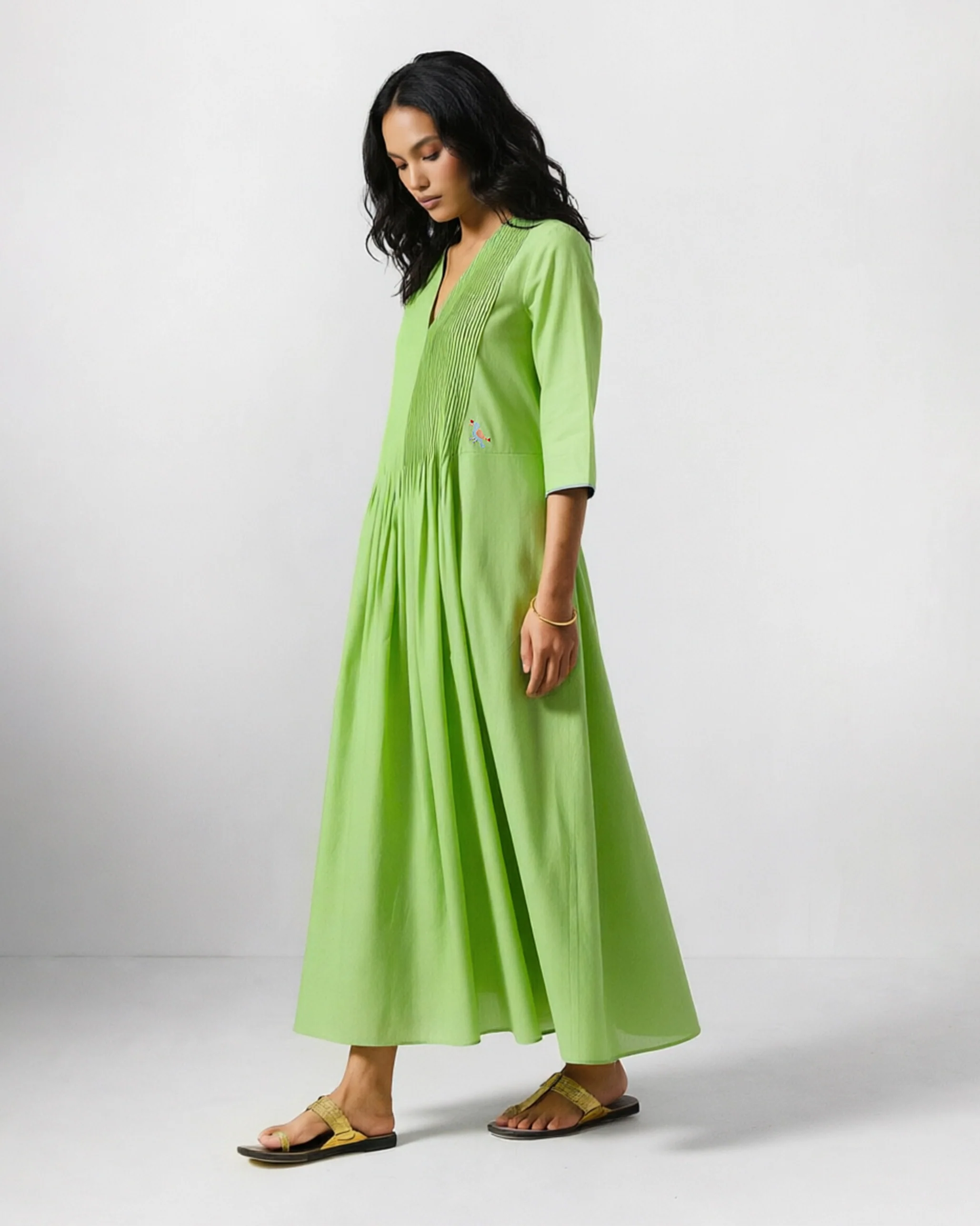 Yara Kurta - Light Green - Image 3